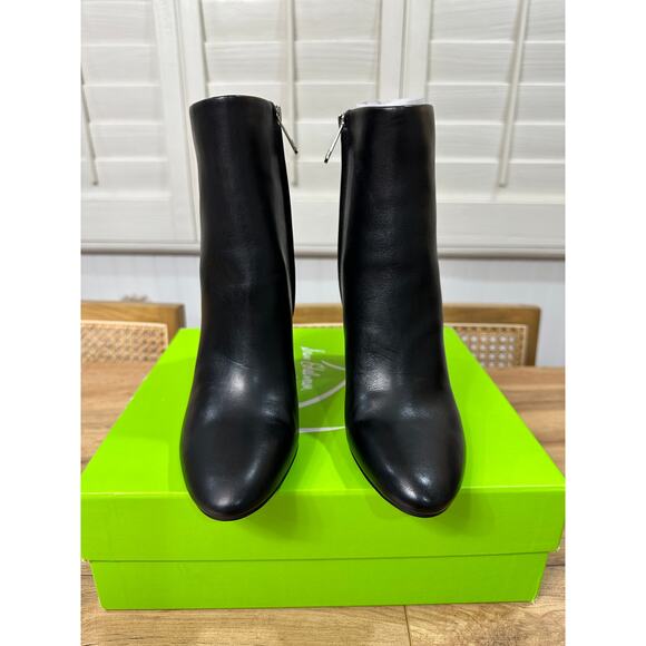 Sam Edelman Daria Dress Booties Black Leather Size 5.5 NIB Dressy Versatile - Picture 4 of 14